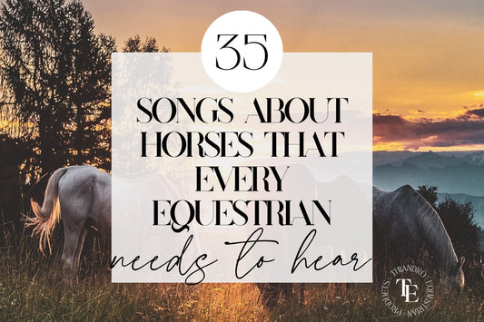 35 Incredible Songs About Horses That Every Equestrian Needs to Hear - Thiandro Equestrian Products