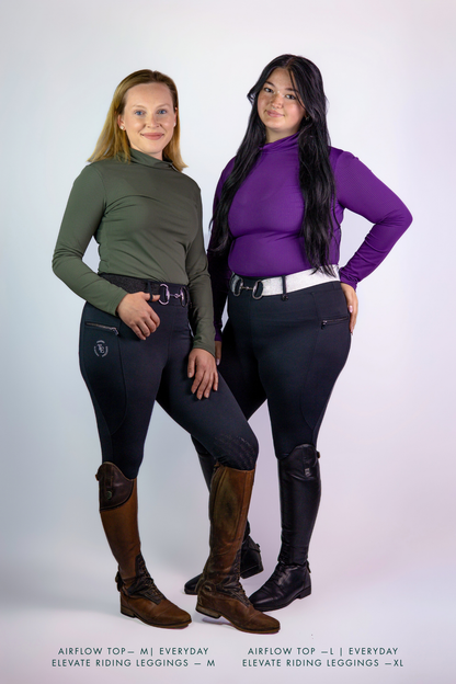 Airflow Mock Neck | Cypress