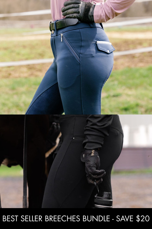Best Seller Bundle | Black Riding Leggings + Navy Breeches