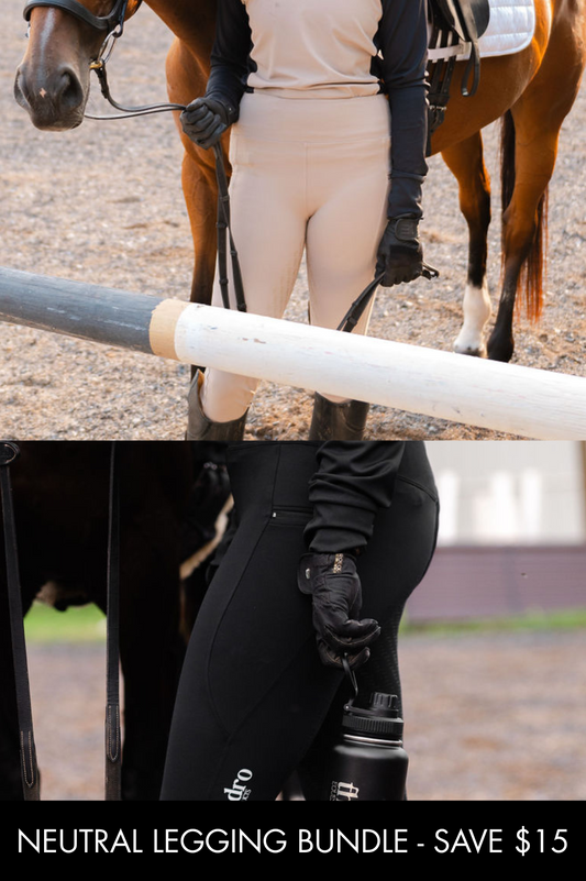 Neutrals Legging Bundle | Black + Café au Lait