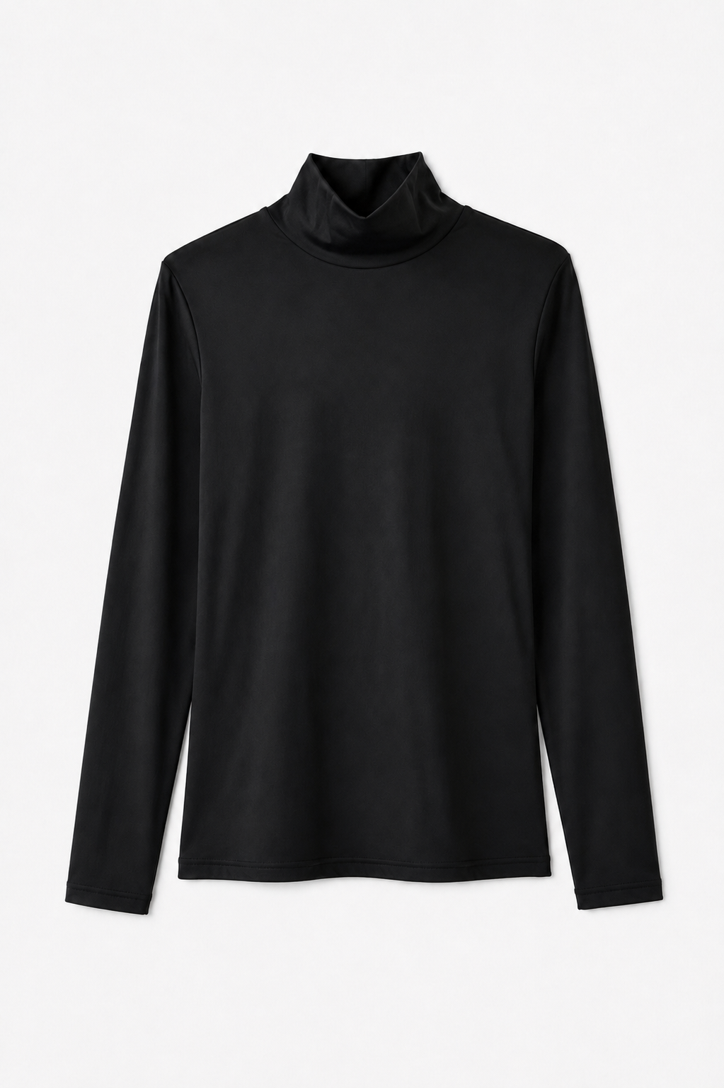 Butter Knit Mock Neck | Black