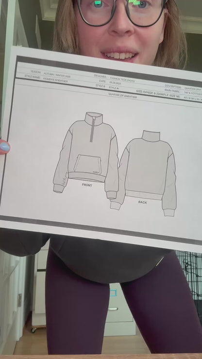 'The Journey' Quarter Zip