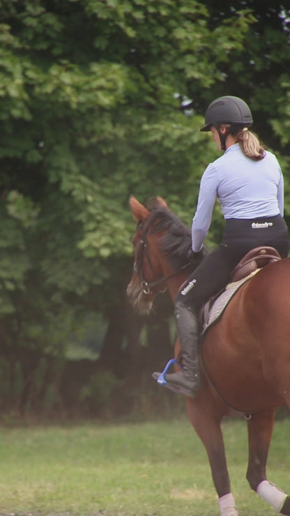 Black Essential Riding Tights